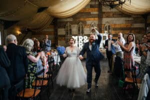 Hafod Farm wedding breakfast